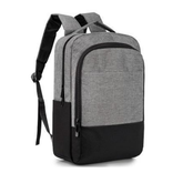 Laptop Bölmeli Çok Fonksiyonlu 3 Bölmeli 45x35 cm Yüksek Kalite Sırt Çantası Siyah Gri